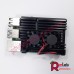 Vỏ hộp nhôm quạt tản nhiệt đôi SP25 dành cho Raspberry Pi 4